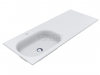 MIRAGGIO Umywalka LAKE 1250 L MATT 8815429